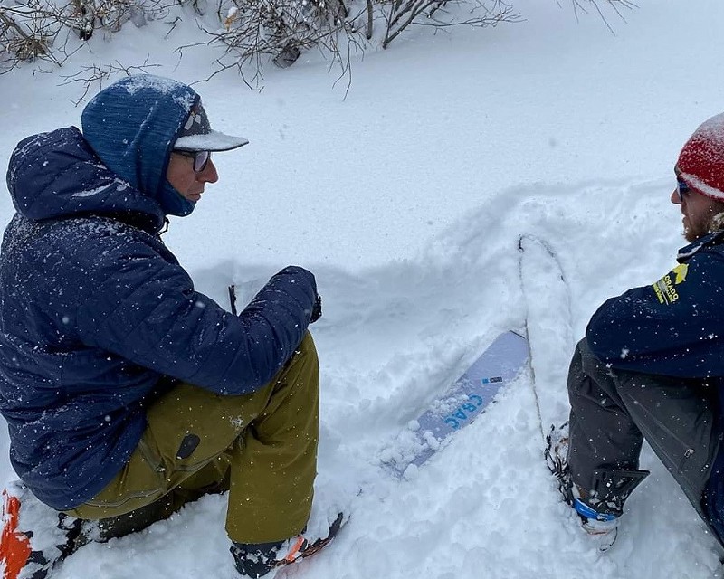 Discussing Snow Water Equivalence [SWE] and the importance of having a tool to measure SWE with you in the field and knowing how to accurately collect useful information with Ben Pritchett.